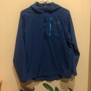 Mountain Hardware Half-Zip Rain Jacket/Windbreaker